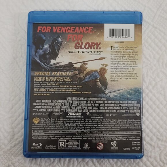 300: Rise Of An Empire Blue-Ray - Picture 2 of 3